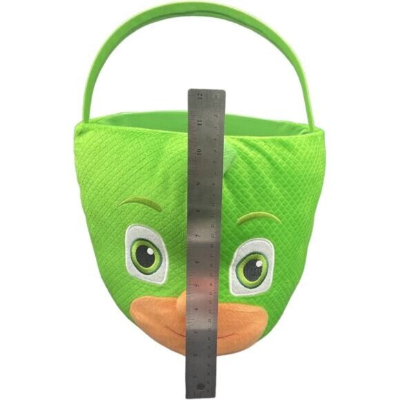 PJ Masks Gekko Plush Halloween Basket Green Fillable - Picture 3 of 9